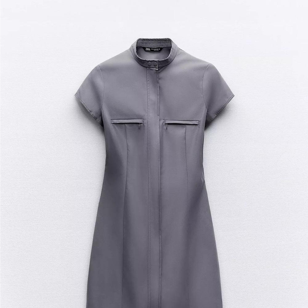 Elegant Gray Dress